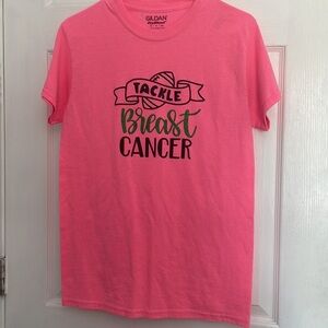 Gildan Tackle Breast‎ Cancer Tee